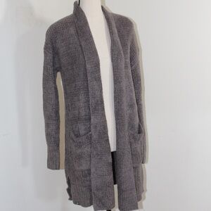 Barefoot Dreams CozyChic Lite,  Taupe  Open-Front Cardigan